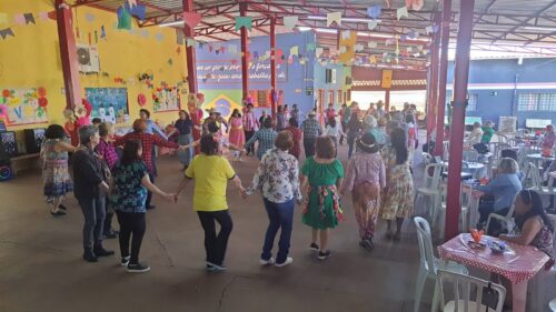 Festa Junina com Idosos