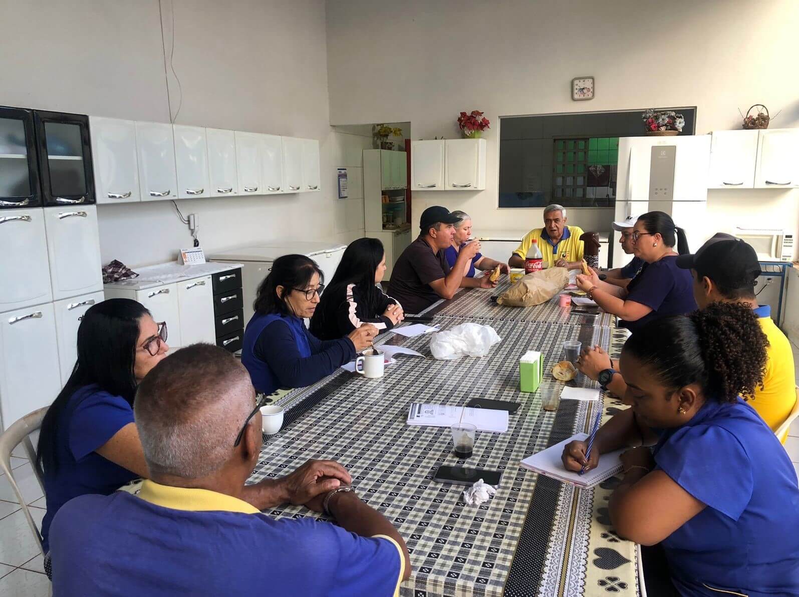 reuniões da equipe 1
